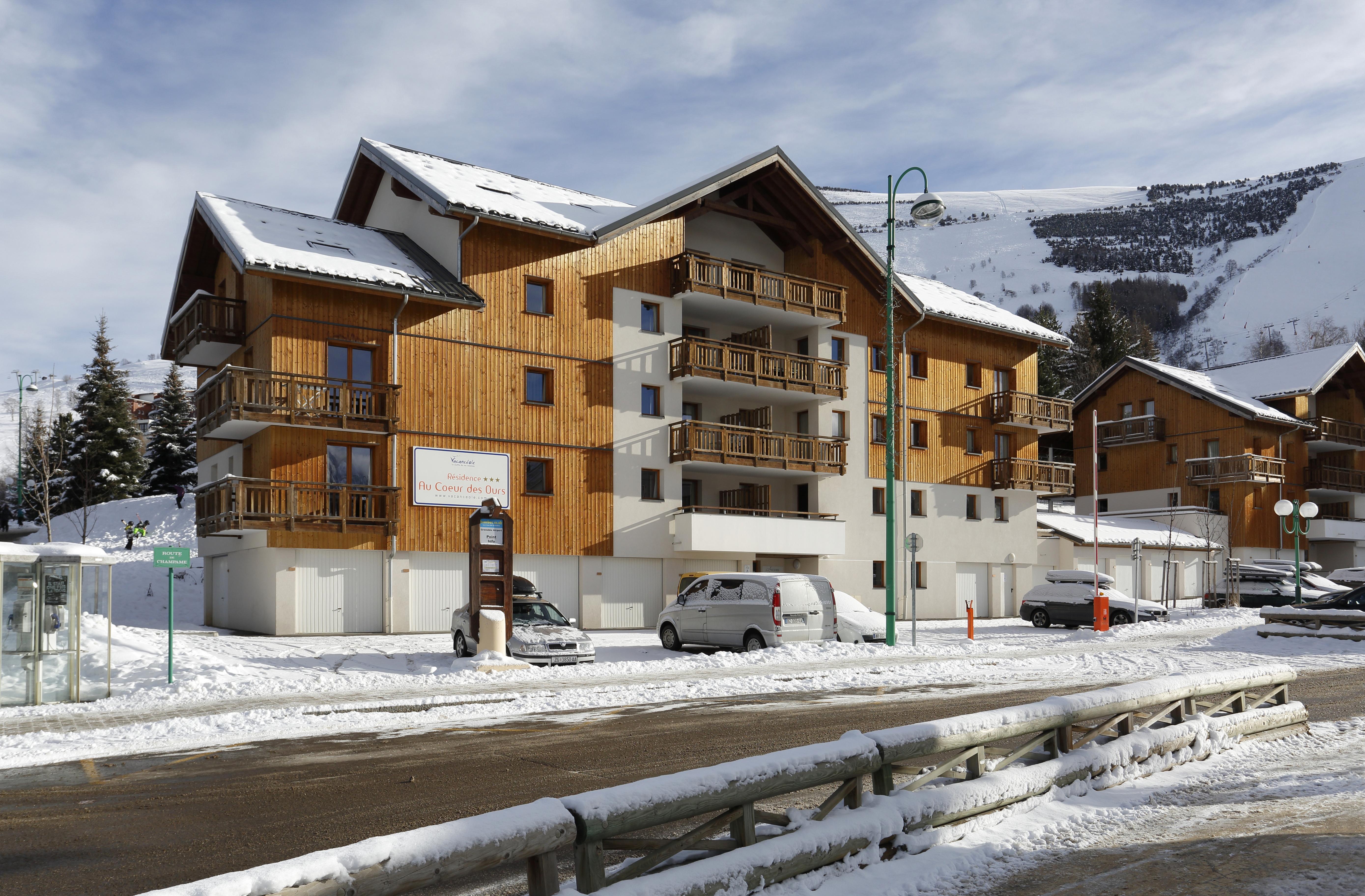 Vacancéole - Au Coeur des Ours Aparthotel Les Deux Alpes Esterno foto